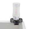 VEVOR Glass Rinser, 10 Powerful Spraying Jets 360¬∞ Rotating Cup Rinser for Sink, Wearproof ABS Kitchen Sink Faucet Cup Washer & ABS Cup Holder for Ba
